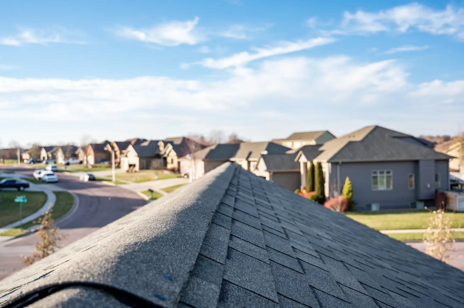 Completed roofing project by Mann Roofing and Remodeling in the Buffalo area